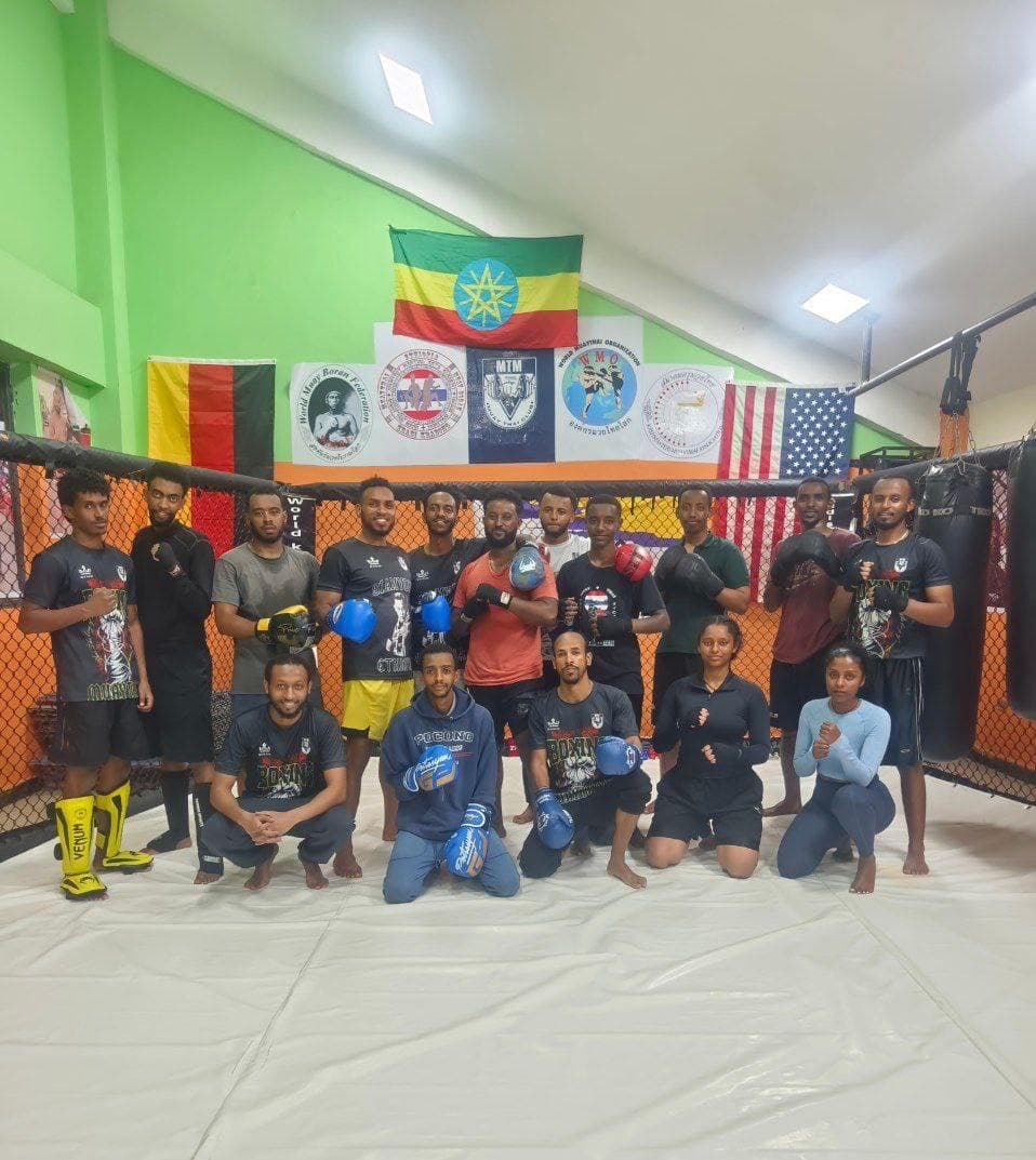Dawit at Muay Thai